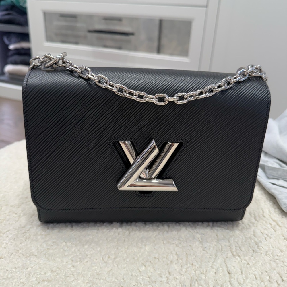 Louis Vuitton Black Twist MM Bag